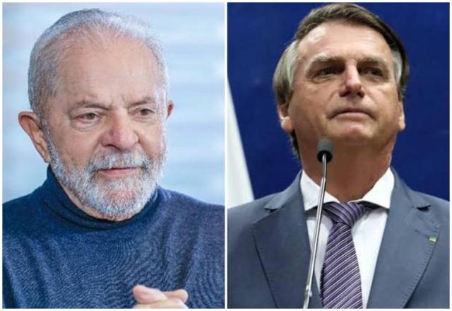 Lula e Bolsonaro