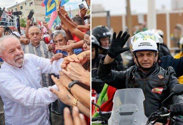 Lula e Bolsonaro