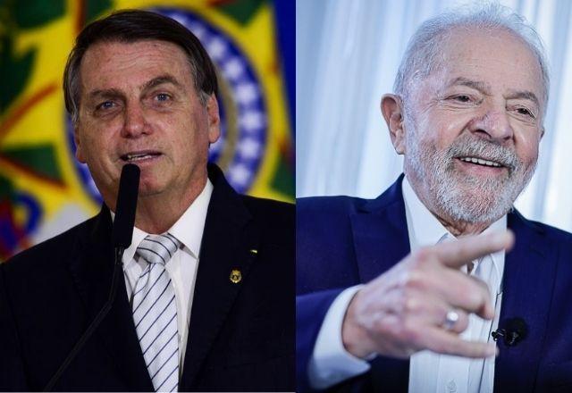 Lula e Bolsonaro