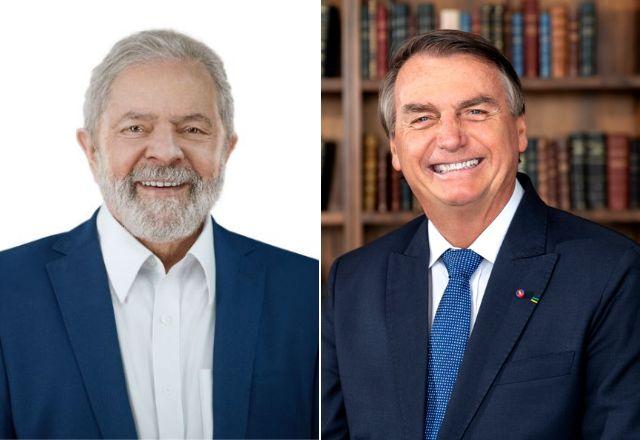 Lula e Bolsonaro seguem liderando