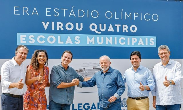 Lula e Eduardo Paes