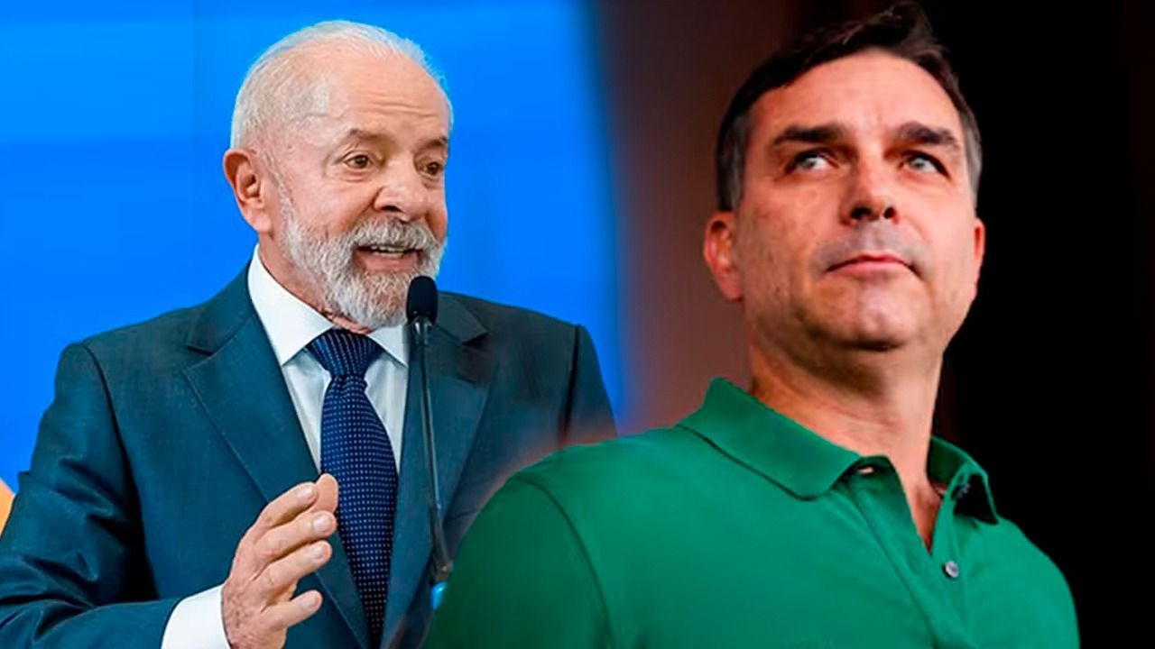 Pesquisa: Flávio tem 47% ante 44% de Lula no 2º turno em SP Pesquisa: Flávio tem 47% ante 44% de Lula no 2º turno em SP
