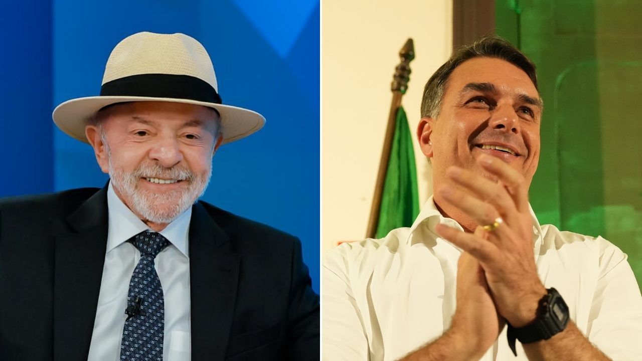 Lula e Flávio Bolsonaro | Ricardo Stuckert/Divulgação e Charles Vieira/Divulgação