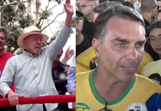 Flávio Bolsonaro e Lula vão disputar 2º turno Flávio Bolsonaro e Lula vão disputar 2º turno