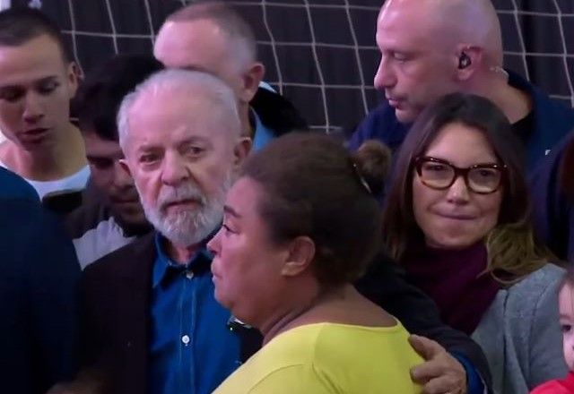 Lula e Janja visitam abrigo em São Leopoldo (RS) | Reprodução/YouTube