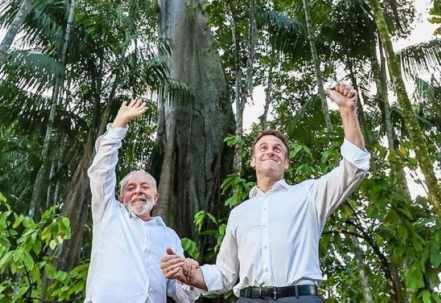 Lula e Macron | Divulgação/Ricardo Stuckert/PR