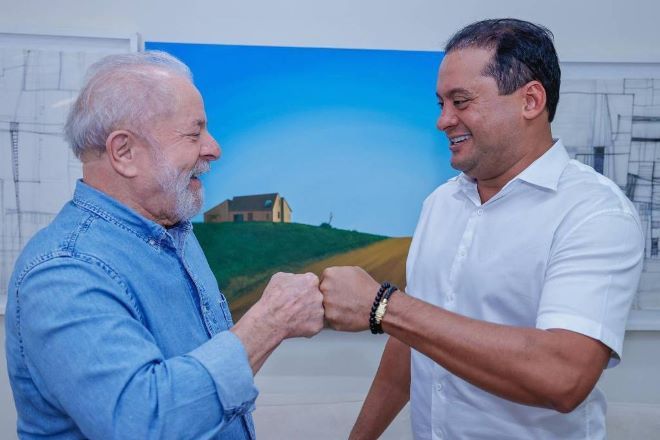 Lula e Weverton Rocha | Divulgação/ Facebook Weverton Rocha 