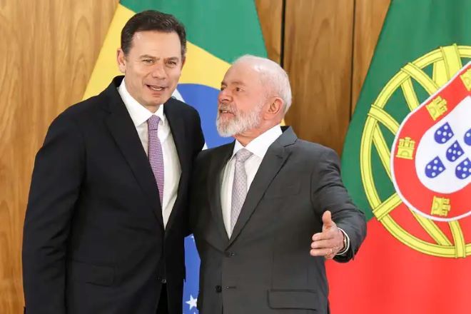 Lula e o primeiro-ministro de Portugal, Luís Montenegro | Marcelo Camargo/Agência Brasil