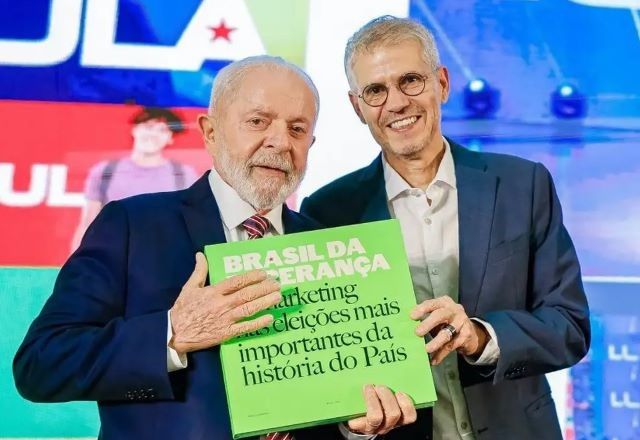 Lula e novo ministro da Secom, Sidônio Palmeira | Divulgação/Ricardo Stuckert/PR