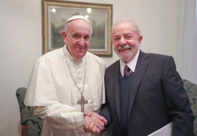 Lula e papa Francisco