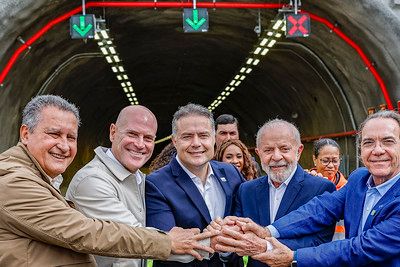 Lula inaugura contorno viário em Florianópolis | Divulgação/Ricardo Stuckert/PR