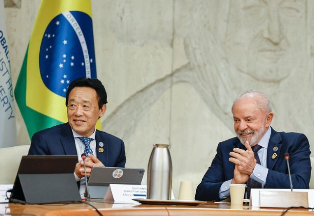 Lula durante reunião do Conselho de Campeões em Roma | Foto: Ricardo Stuckert / PR