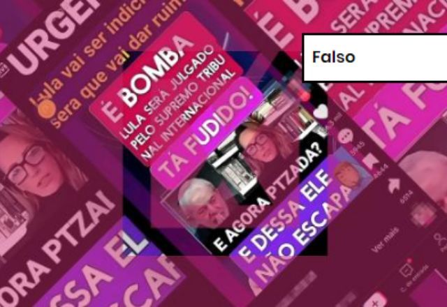 Lula não é réu em tribunal internacional; post usa áudio fora de contexto | Projeto Comprova