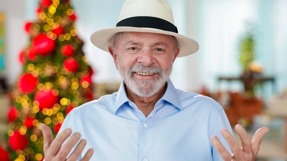 Presidente Lula em pronunciamento de Natal na televisão | Ricardo Stuckert 