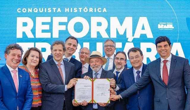 Lula sanciona reforma tributária | divulgação