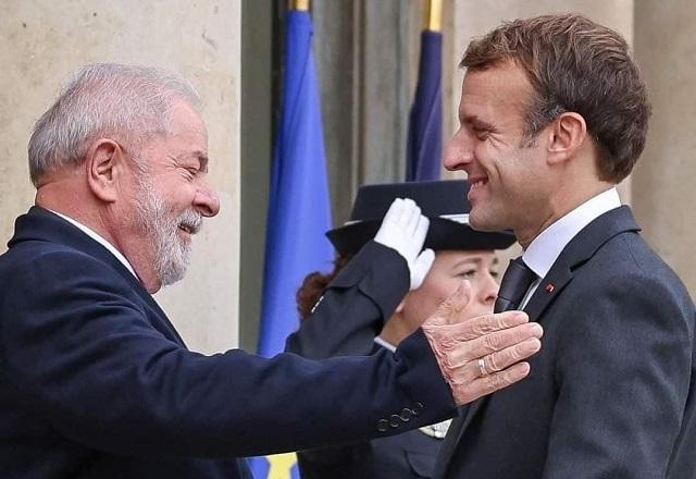 Lula se encontrou com Macron em novembro de 2022, poucos meses antes de assumir a presidência do Brasil | Ricardo Stuckert
