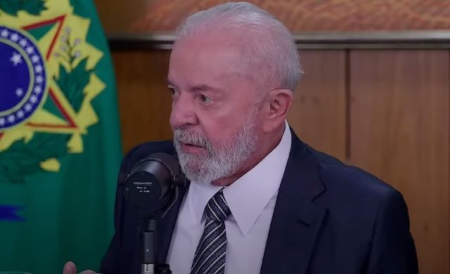 Lula em entrevista no Palácio do Planalto | Reprodução/YouTube