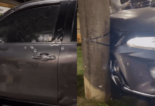 Homem é baleado dentro de carro blindado atingido por mais de 15 tiros na Barra da Tijuca (RJ)