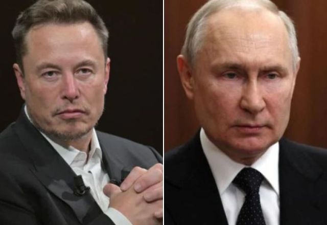 Elon Musk mantém conversas secretas com Vladimir Putin desde 2022, revela jornal