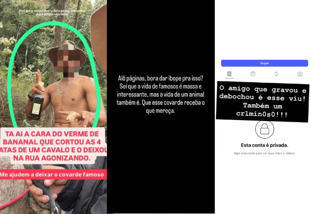 Ana Castela pede justiça nas redes sociais. | Reprodução/Redes sociais