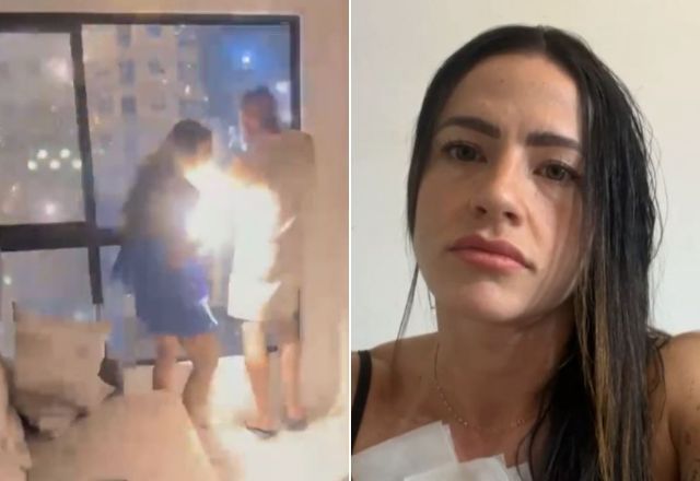 Turista atingida por fogos em apartamento teve 15% do corpo queimado