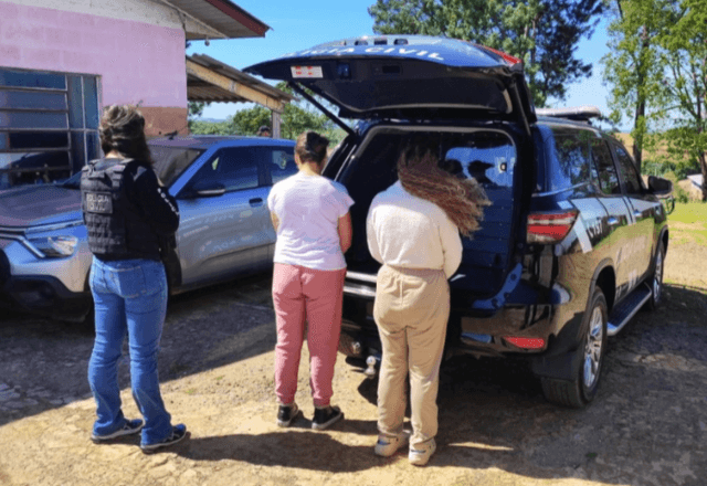 Mulheres são presas acusadas de torturar garota de programa | Polícia Civil/RS