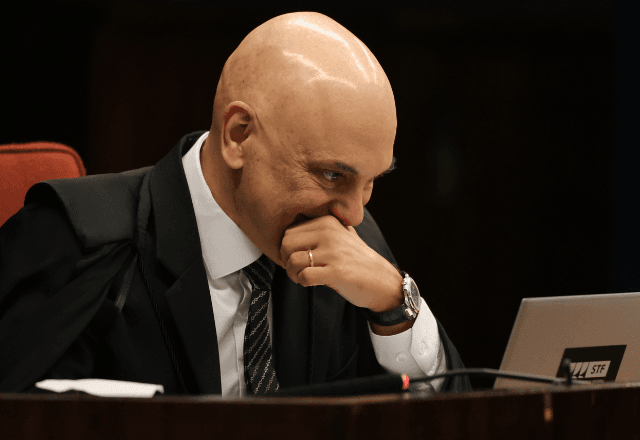 Ministro relator, Alexandre de Moraes, no quarto dia de julgamento dos réus pela tentativa de golpe de Estado | Foto: Fabio Rodrigues-Pozzebom/ Agência Brasil - 10.09.2025