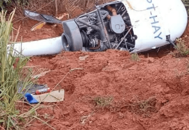 Helicóptero em área rural de Minas | Notícias 24 horas/redes sociais