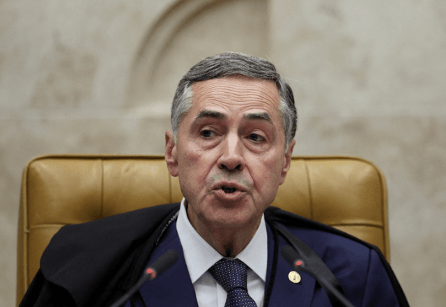 Ministro Luís Roberto Barroso durante sessão do STF | Reuters/Adriano Machado