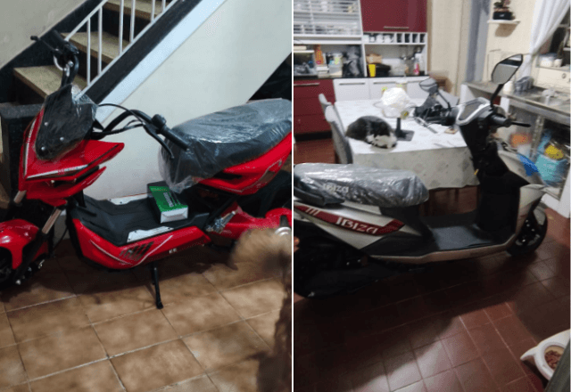 Motos roubadas | Divulgação