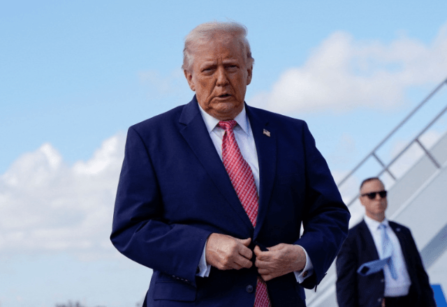 Donald Trump em Miami | 27/03/2026/Reuters/Elizabeth Frantz