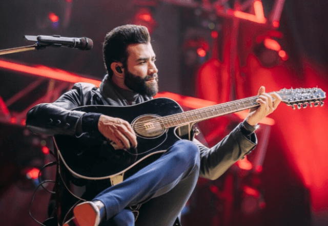 Gusttavo Lima em show | Reprodução/redes sociais