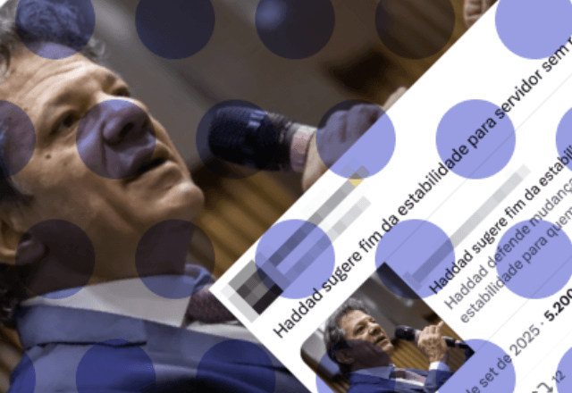 Postagens e manchetes em sites descontextualizam declaração dada pelo ministro da Fazenda, Fernando Haddad | Reprodução/Projeto Comprova