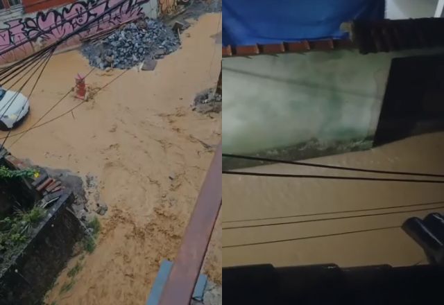 Chuva no Rio deixa 131 desalojados e 6 desabrigados