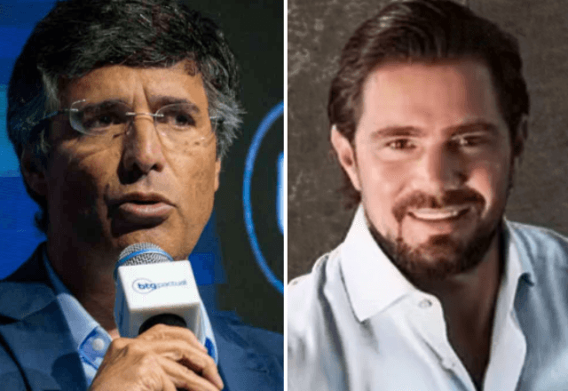 André Esteves e Vorcaro | Montagem/Reprodução