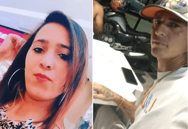 Joyce e o ex-namorado, suspeito do crime | Reprodução