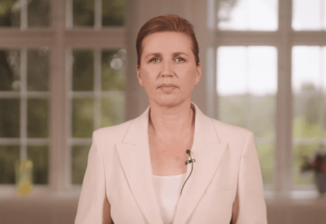 Primeira-ministra da Dinamarca, Mette Frederiksen | Reprodução