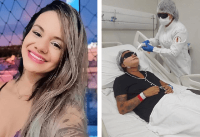 Juliana postou imagem de tratamento no rosto após tomar 61 socos | Reprodução/redes sociais 