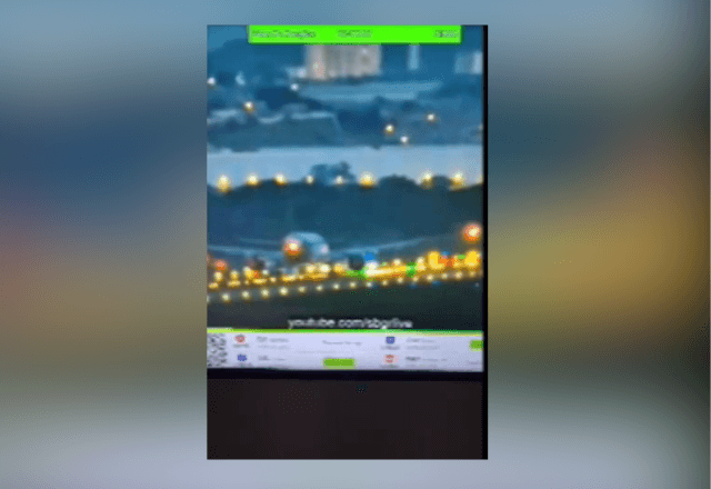Imagens de câmera de segurança mostram avião que interrompeu decolagem em Guarulhos (SP) | Reprodução