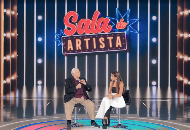 Boris Casoy é homenageado no programa "Silvio Santos com Patricia Abravanel" | Gabriel Cardoso/SBT