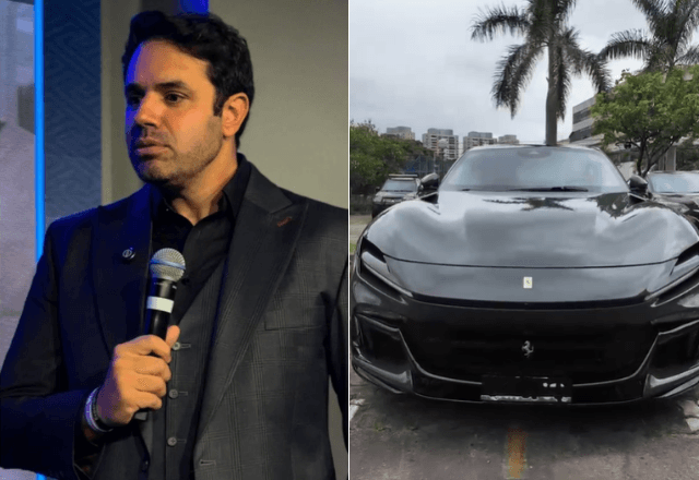 Médico Derek Camargo e carro apreendido | Reprodução