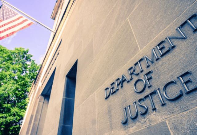 Prédio do Departamento de Justiça dos EUA | Christopher E Zimmer/Shutterstock