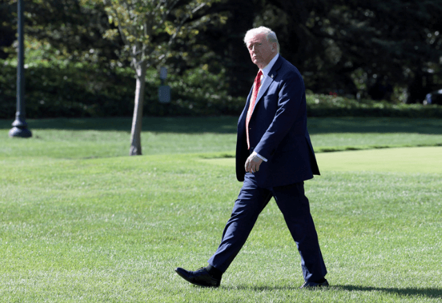 Presidente dos Estados Unidos, Donald Trump, em Washngton | Reuters/Jessica Koscielniak