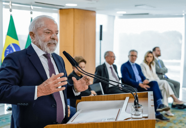 Lula em cerimônia de defesa da democracia | Ricardo Stuckert/PR