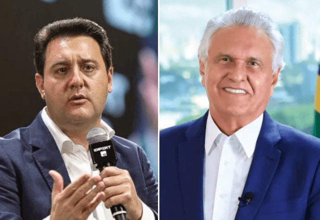 Ratinho e Caiado | Reprodução