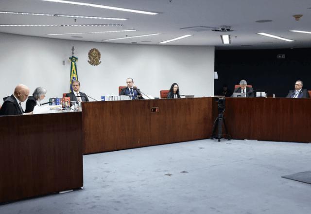 Julgamento no STF sobre tentativa de golpe nesta quinta (11) | Reprodução STF