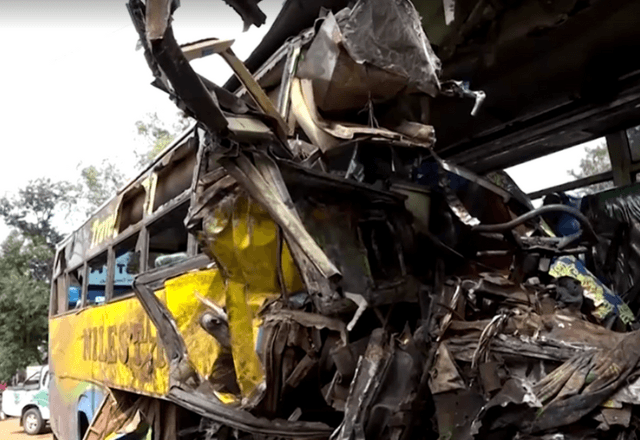 Acidente com ônibus mata 46 em Uganda | Reprodução/Reuters