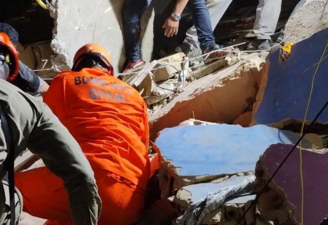 Mais de 60 militares do Corpo de Bombeiros trabalharam no resgate das vítimas | Reprodução