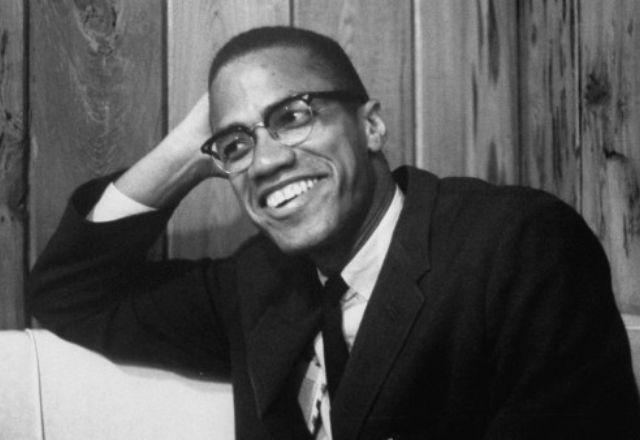 Malcolm X antes de ser assassinado