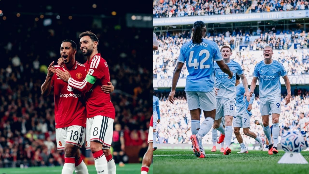 Manchester United x Manchester City: dérbi de Manchester movimenta rodada da Premier League | Reprodução